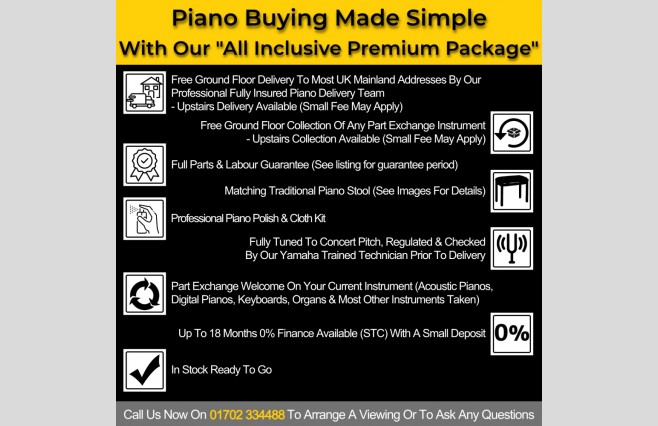Zender Satin Mahogany 108 Upright Piano, Used - All Inclusive Premium Package (SN:57158) - Image 3